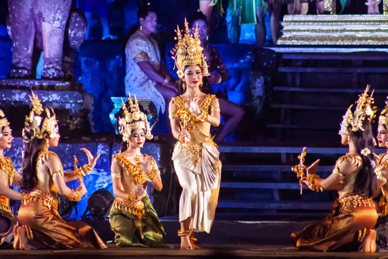 Places in Siem Reap - Apsara dance in Siem Reap